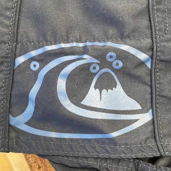 Quicksilver board shorts / beach trunk’s Men’s swim surf tie up front Velcro 36’ - Picture 5 of 12